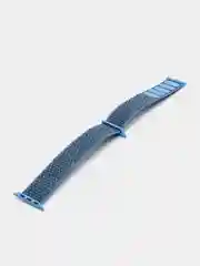 Синий нейлоновый ремешок Apple Watch 38-40мм, 42-44мм, текстильный, тканевый