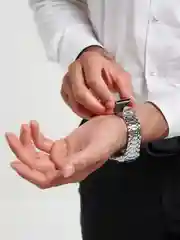 Черный наручные часы Curren 8084