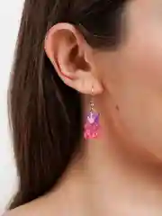 Серьги с блестящими мармеладными мишками