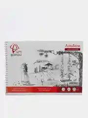 Альбом-планшет для скетчей artФОРМАТ, А4, 40 листов на гребне, 160 г/м2