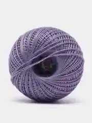 Сиреневый нитки-пряжа "Ирис", хлопок, 25 г, 150 м,(В уп. 2 шт.)