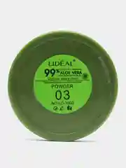 Белый пудра для лица с экстрактом алоэ Lideal