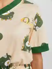 Зеленый пижама,домашний комлект шорты и футболка