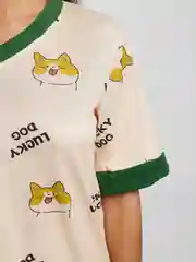 Бежевый пижама,домашний комлект шорты и футболка