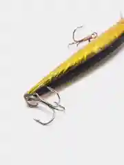 Золотой воблер Minnow "Уклейка" / 6 расцветок / 11 см / 9.2 г / Амнимация уклейки