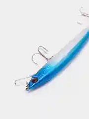 Синий воблер Minnow "Уклейка" / 6 расцветок / 11 см / 9.2 г / Амнимация уклейки