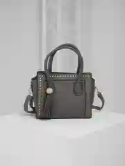 Серый сумка женская, большая, 3 цвета, экокожа
