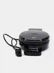 Черный вафельница электрическая BQ ST1001, с антипригарным покрытием, форма сердечек, 1200 Вт