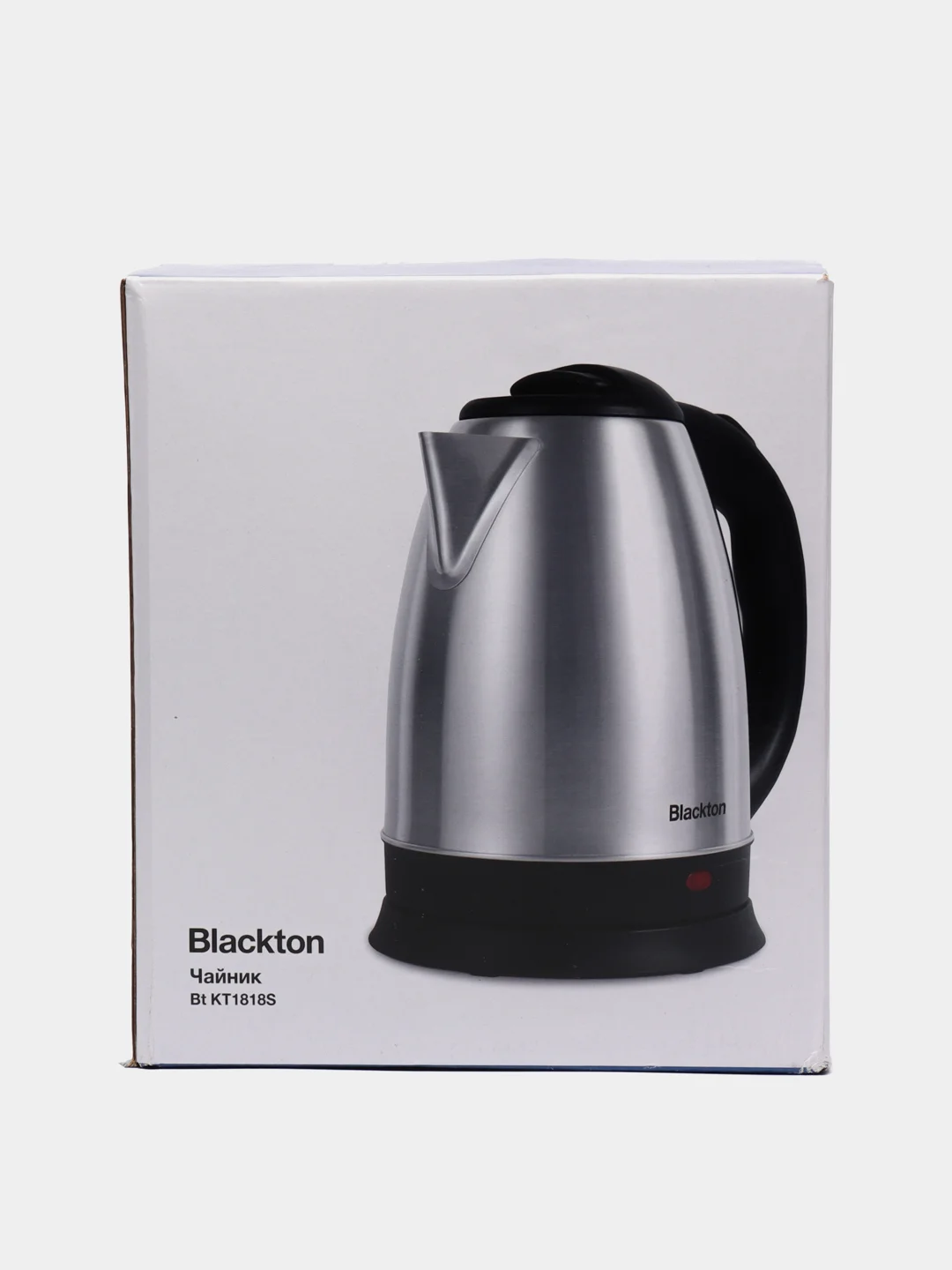 Чайник электрический Blackton Bt KT1818S, с индикацией, 1500 Вт, 1.8 л