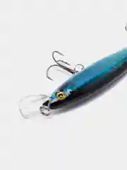 Голубой воблер минноу "Судак" / 16 расцветок / 11 cm / 13.7 g / Разловлен