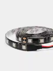Желтый светодиодная подсветка салона в авто, лента 1 м 12V гибкая . Светодиодная LED лента 12V