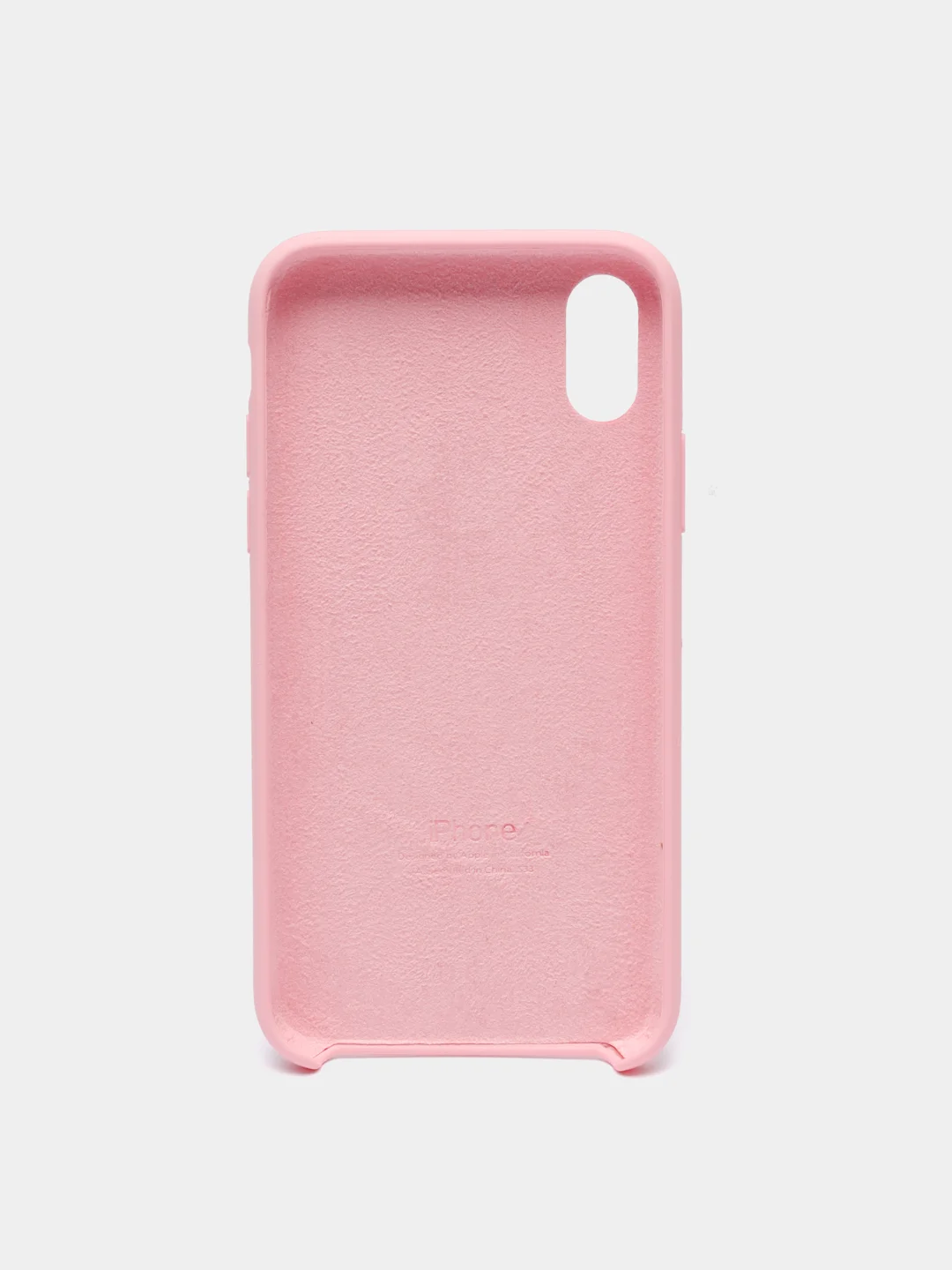 Розовый чехол Silicone Case для iPhone
