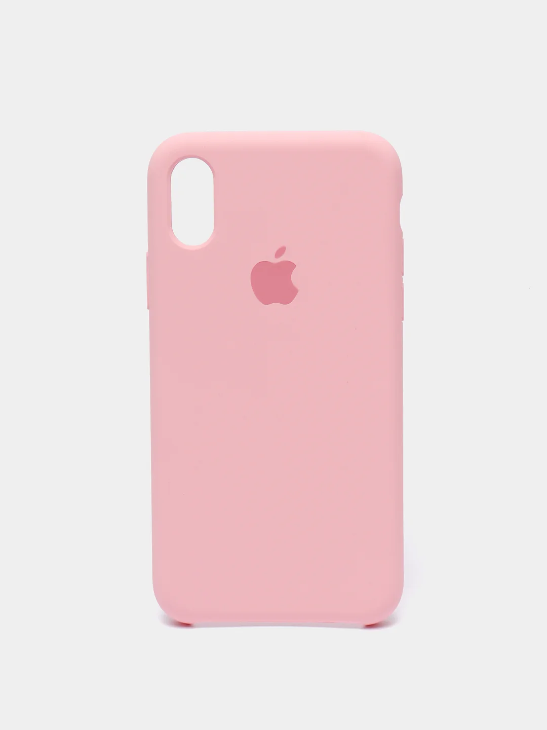 Розовый чехол Silicone Case для iPhone