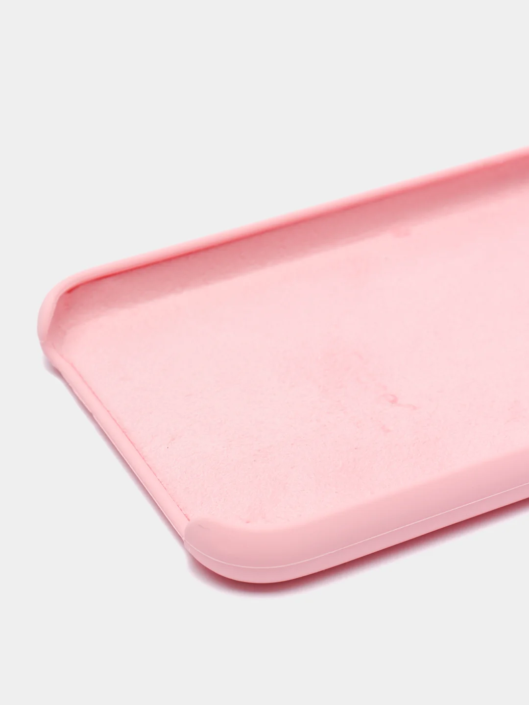 Розовый чехол Silicone Case для iPhone