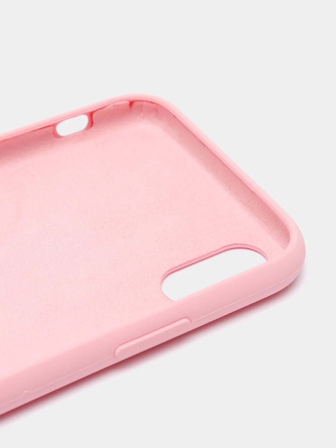 Розовый чехол Silicone Case для iPhone