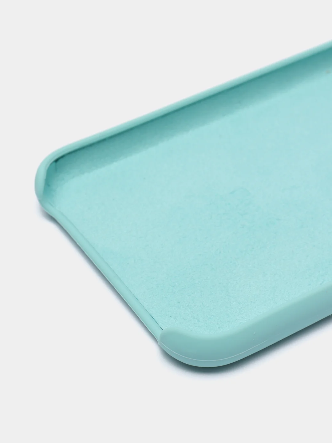 Бирюзовый чехол Silicone Case для iPhone