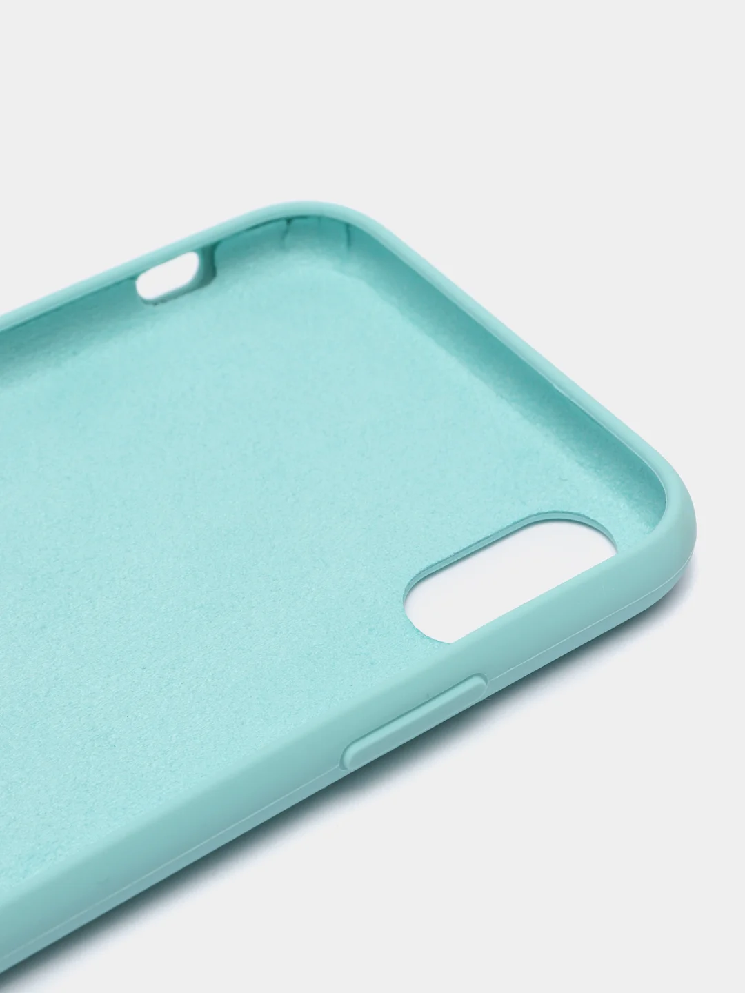 Бирюзовый чехол Silicone Case для iPhone