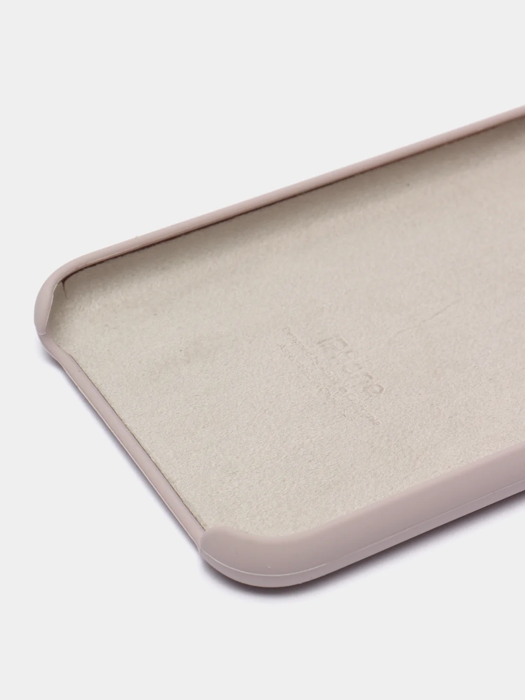 Бежевый чехол Silicone Case для iPhone