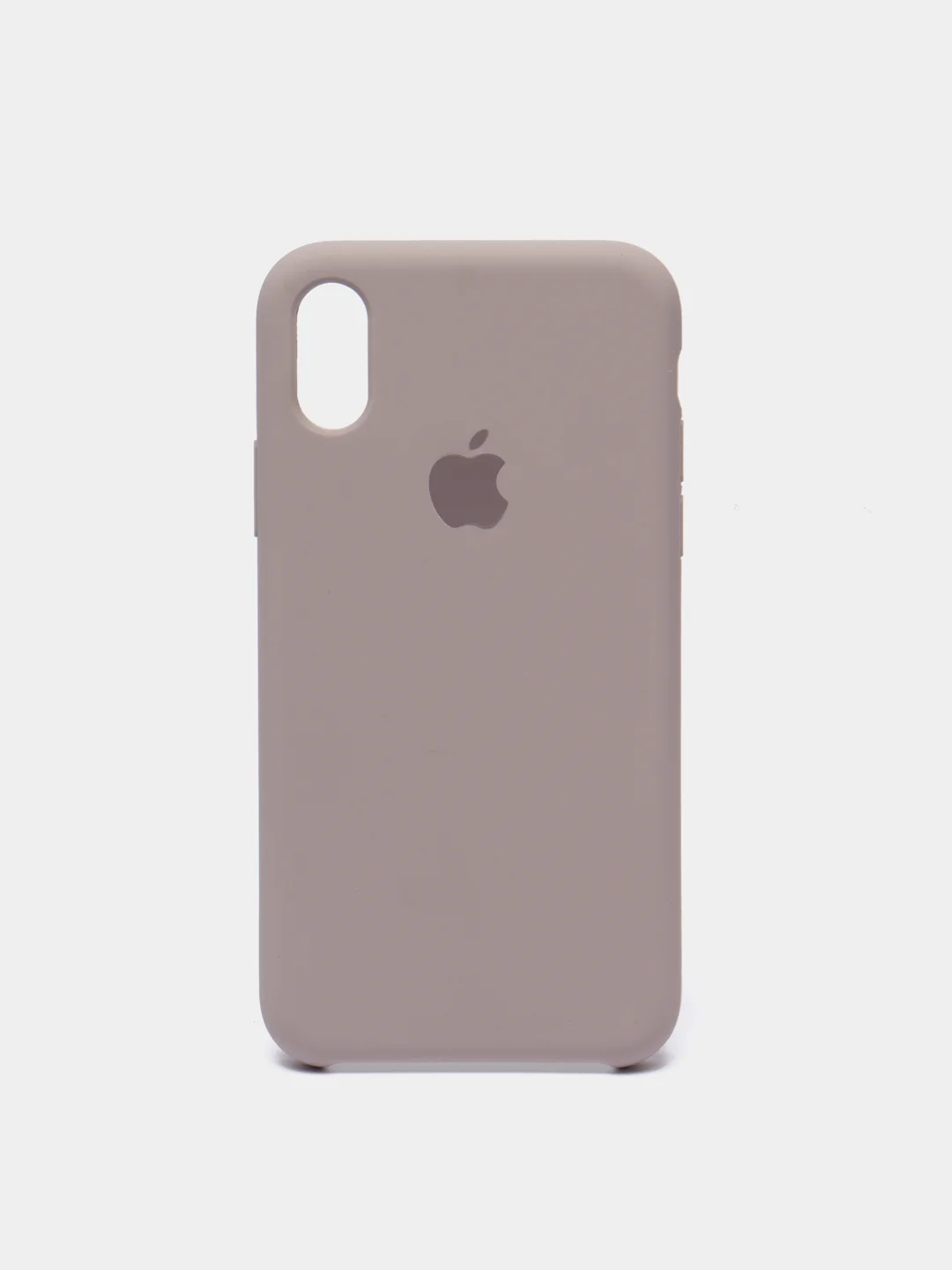 Бежевый чехол Silicone Case для iPhone