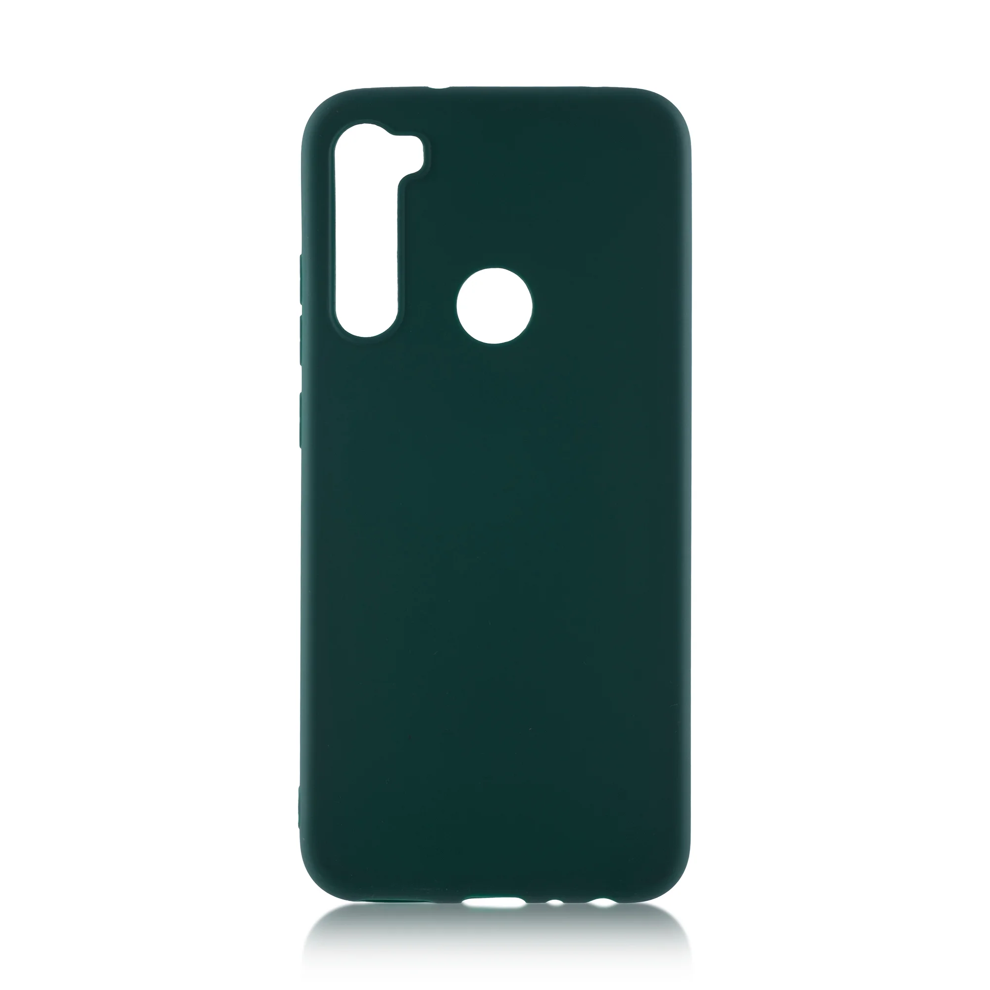 Зеленый чехол для Xiaomi 10A, 10C, 9C, 9A, Note 11, Mi 12 Lite, 12X, с бортами, защитой камеры