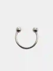 Серебряный пирсинг циркуляр, 1,2 х 10 х 3