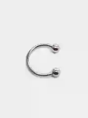 Серебряный пирсинг циркуляр, 1,2 х 10 х 3