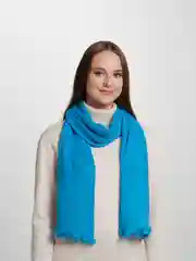 Морской шарф-палантин, осень-зима, два цвета