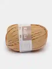 Бежевый пряжа Рафия 40г 50 м Raffia Переработанные листья пальмы "Рафия"-100%