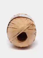Бежевый пряжа Рафия 40г 50 м Raffia Переработанные листья пальмы "Рафия"-100%