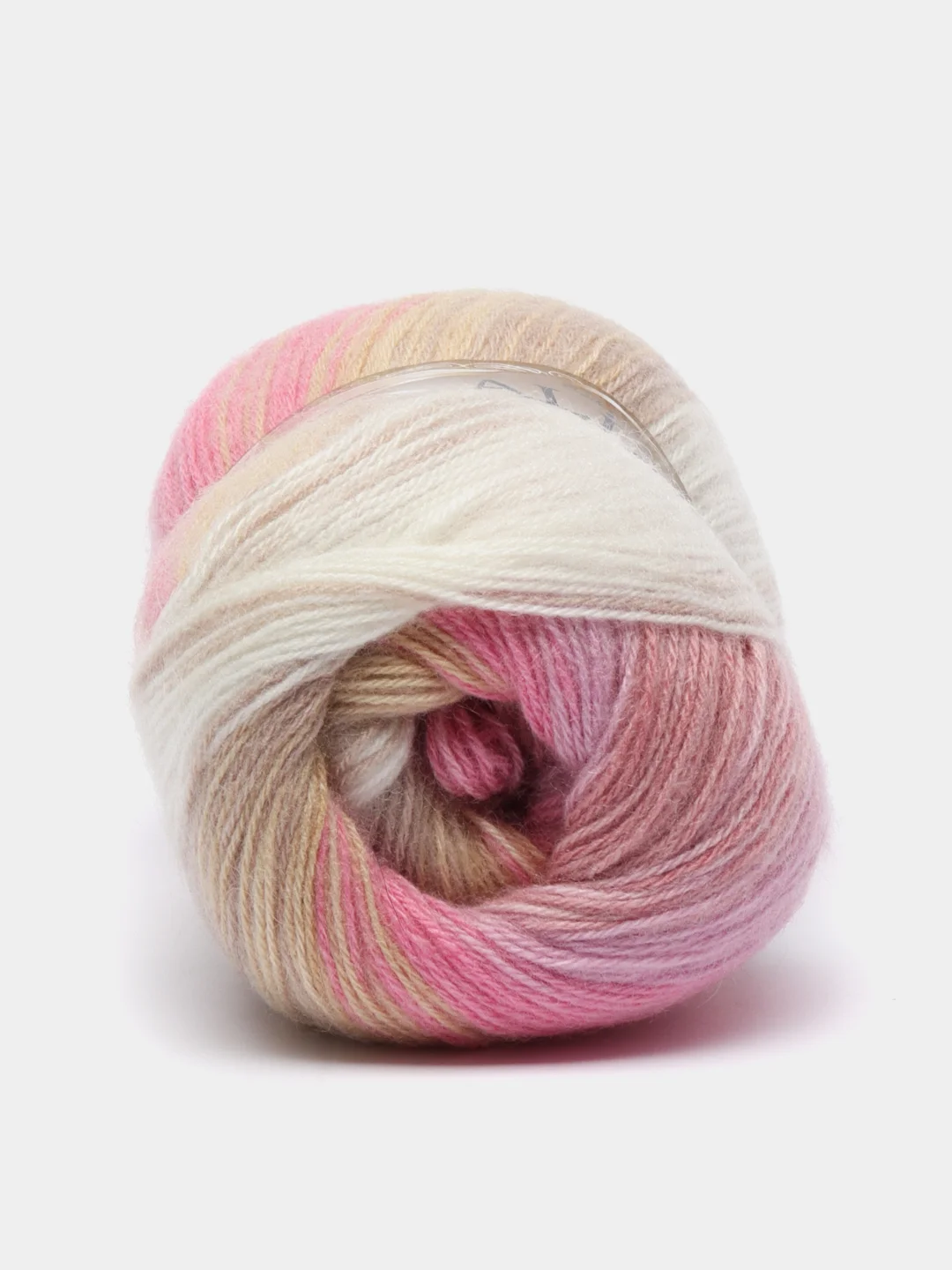 Кораллово-розовый пряжа Ангора Голд Батик Angora Gold Batik Alize 20% Шерсть 80% Акрил 100г 550м