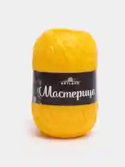 Светло-оранжевый пряжа Мастерица Хозяюшка Рукодельница нить для вязания мочалок 100% полипропилен 50 г