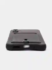 Черный чехол Xiaomi Redmi 9A, Сяоми Редми 9А, силиконовый, с карманом для карты