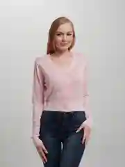 Конфетный кардиган короткий, тонкий