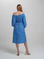 Синий платье летнее, женское