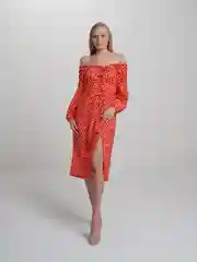 Красный платье летнее, женское