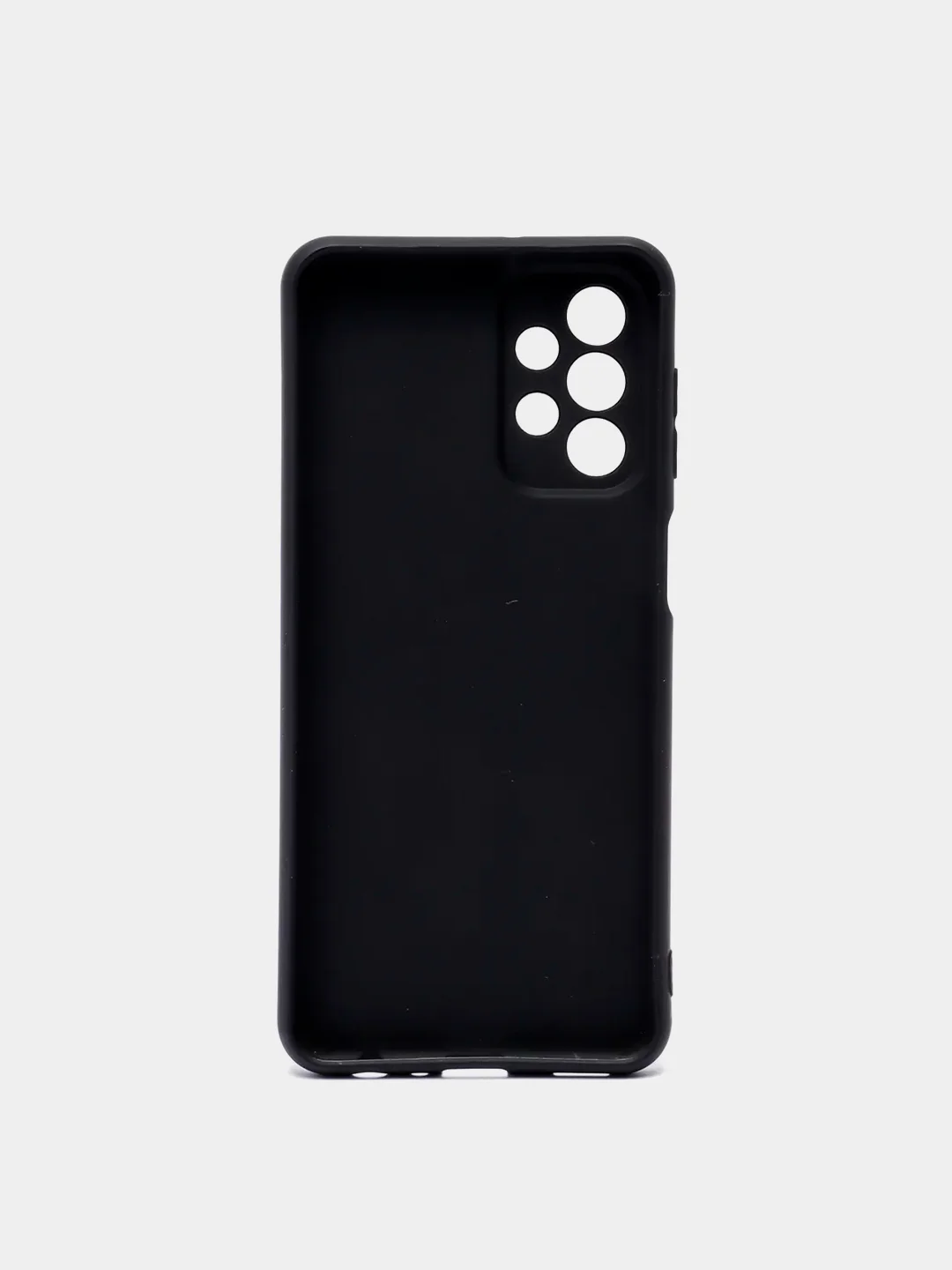 Черный чехол Samsung Galaxy A23, Самсунг Галакси А23 силиконовый, матовый, цветной
