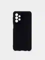 Черный чехол Samsung Galaxy A23, Самсунг Галакси А23 силиконовый, матовый, черный