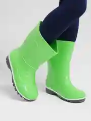Лайм детские резиновые сапоги Nordman Step, без стелек, размеры с 22 по 35