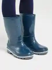 Темно-синий детские резиновые сапоги Nordman Step, без стелек, размеры с 22 по 35