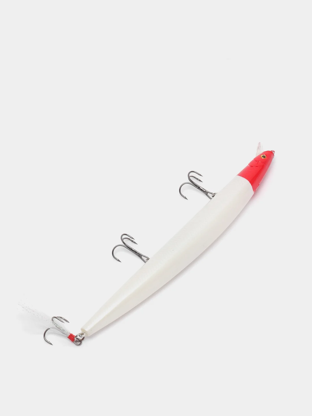Белый воблер Minnow "Крупный Хищник"(6 цветов 18.5cm/22g) 1.01.03