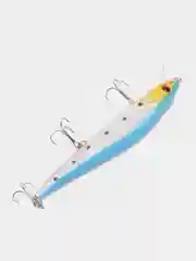 Синий воблер минноу "Хищник" / 5 цветов / 14 cm / 23 g / Разловлен