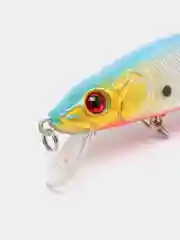 Синий воблер минноу "Хищник" / 5 цветов / 14 cm / 23 g / Разловлен
