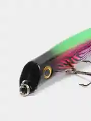 Зеленый воблер / Поппер / 6 цветов / 12.8 cm / 15.4 g / 1.01.15 / Разловлен