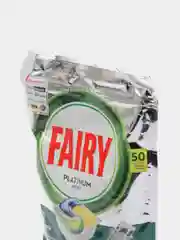 Капсулы для посудомоечной машины Fairy Platinum Лимон, 50 штук