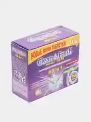 Таблетки для посудомоечных машин Clean & Fresh All in 1, 30 шт