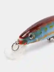 Оранжевый воблер минноу "Судак" / 16 расцветок / 11 cm / 13.7 g / Разловлен