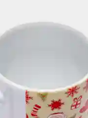 Красный новогодняя кружка