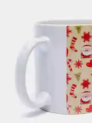 Красный новогодняя кружка