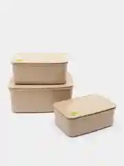 Набор емкостей для продуктов Husksware, 3 штуки