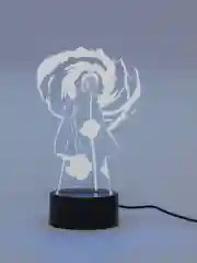Красный ночник 3D по аниме "Наруто", LED, светодиодный, USB